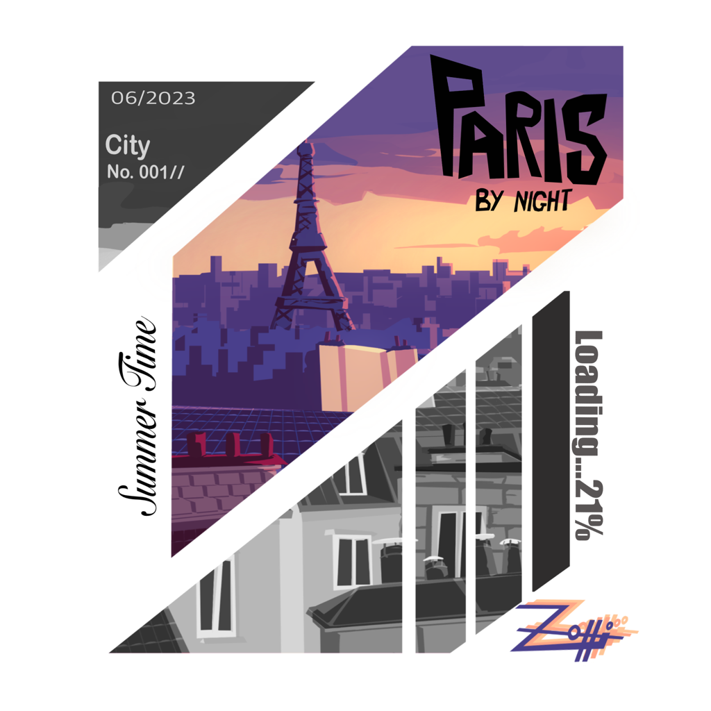 Paris, Affiche Carré