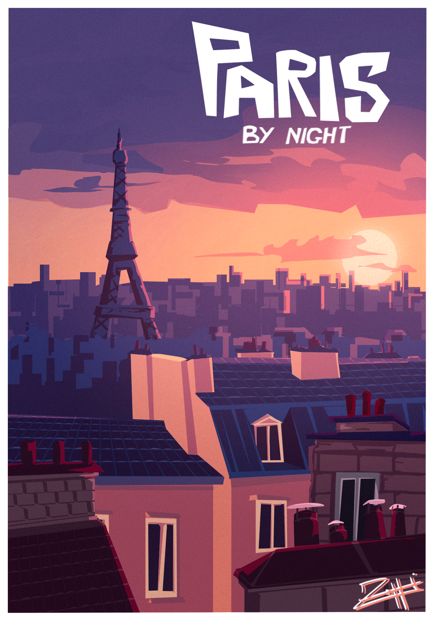 Paris, Format A3